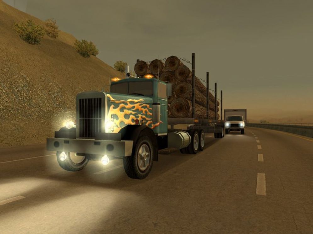 Screenshot ze hry 18 Wheels of Steel: Across America - Recenze-her.cz