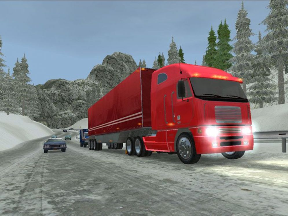 Screenshot ze hry 18 Wheels of Steel: Across America - Recenze-her.cz