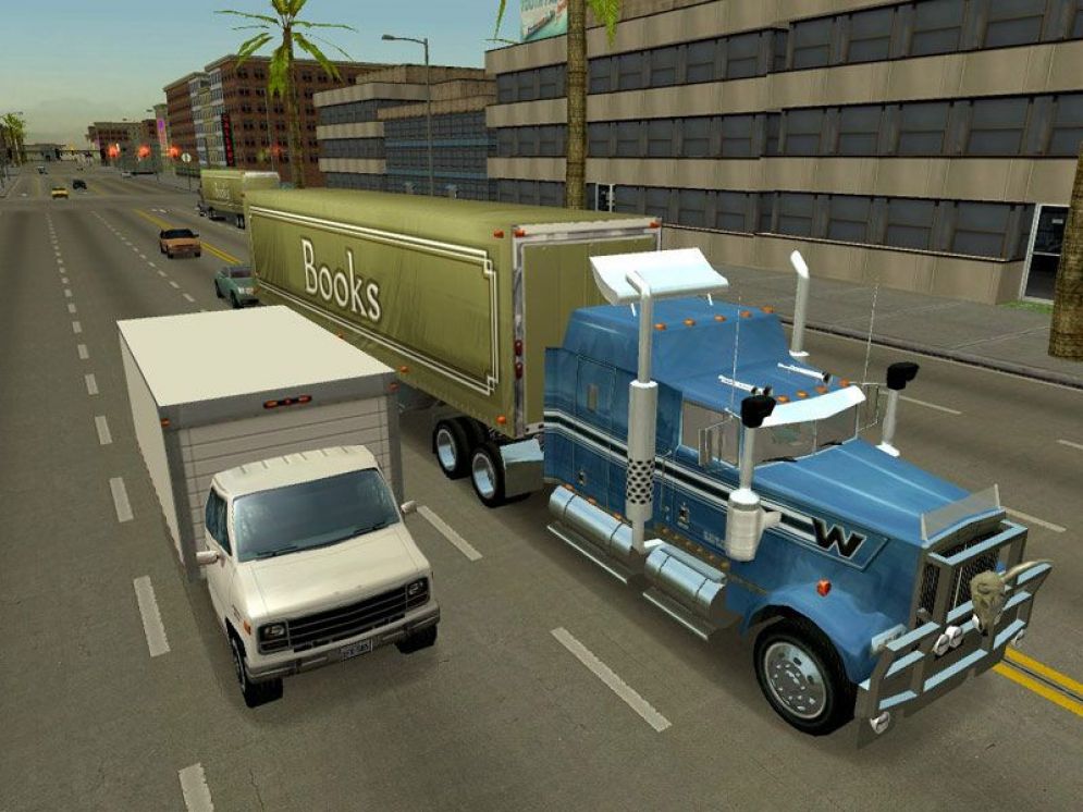 Screenshot ze hry 18 Wheels of Steel: Across America - Recenze-her.cz