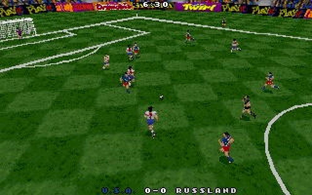 Screenshot ze hry Actua Soccer - Recenze-her.cz