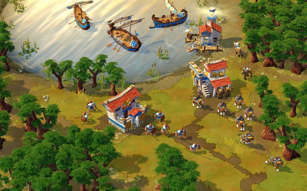 Screenshot ze hry Age of Empires Online - Recenze-her.cz