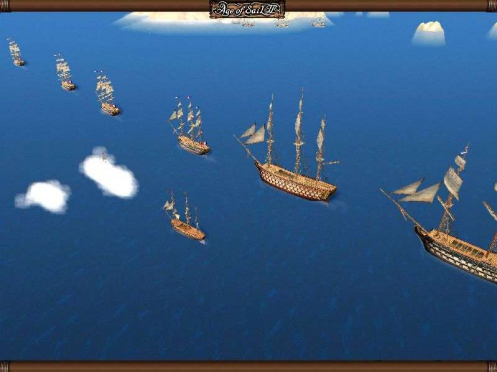 Screenshot ze hry Age of Sail II - Recenze-her.cz