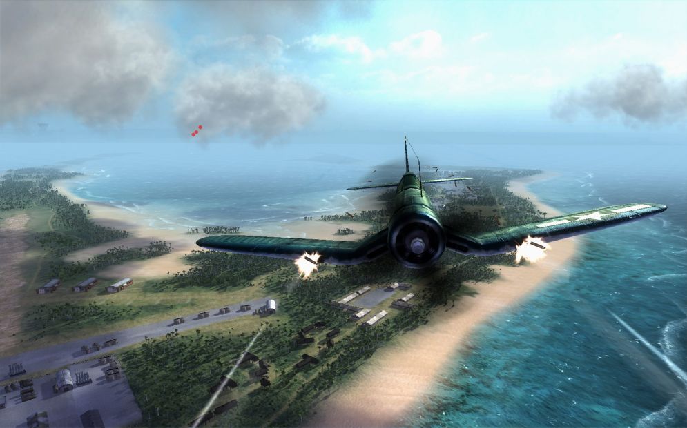 Screenshot ze hry Air Conflicts: Pacific Carriers - Recenze-her.cz