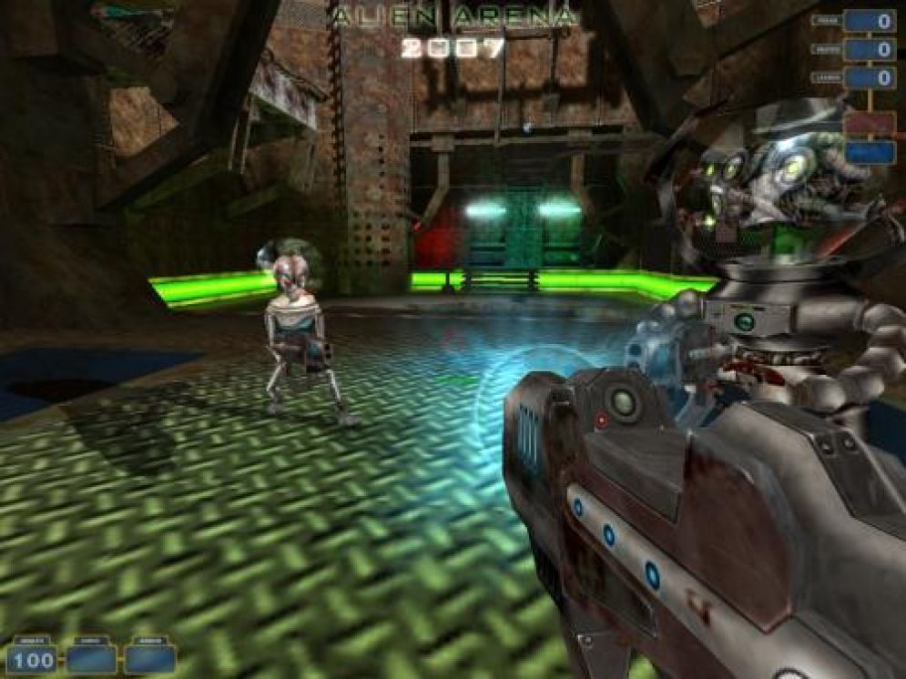 Screenshot ze hry Alien Arena 2007 - Recenze-her.cz