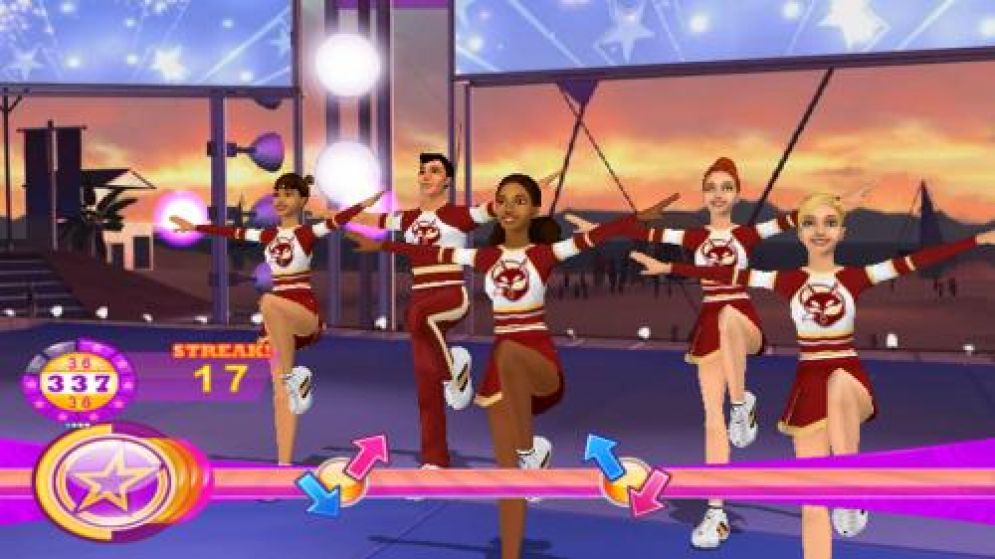 Screenshot ze hry All Star Cheer Squad - Recenze-her.cz