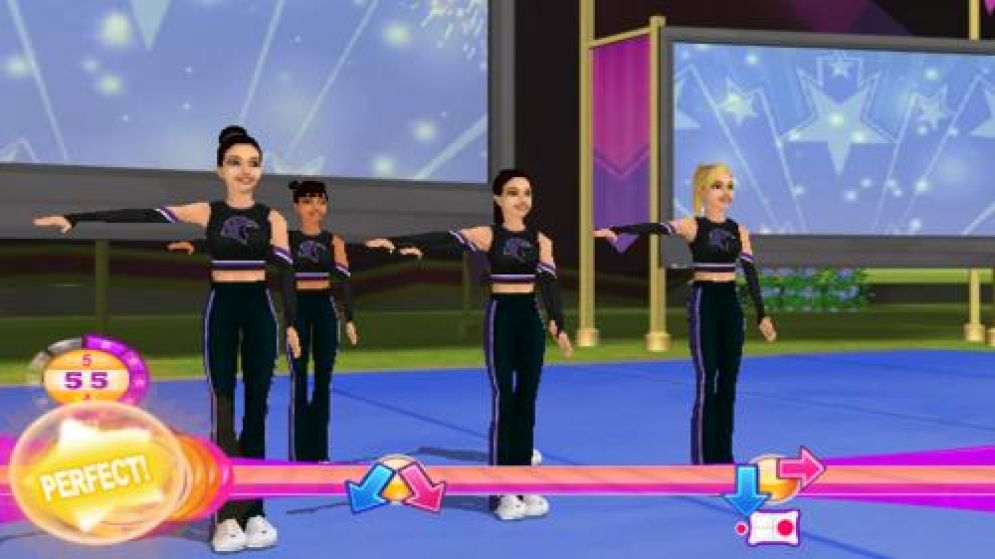 Screenshot ze hry All Star Cheer Squad - Recenze-her.cz