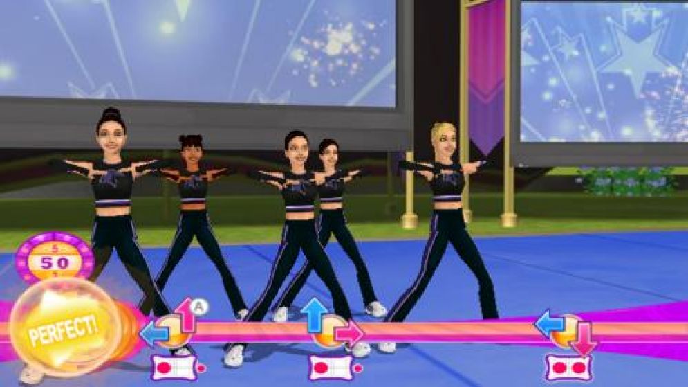 Screenshot ze hry All Star Cheer Squad - Recenze-her.cz