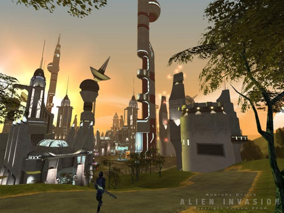 Screenshot ze hry Anarchy Online: Alien Invasion - Recenze-her.cz