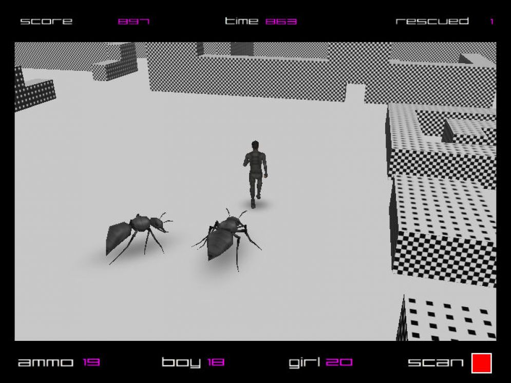 Screenshot ze hry Ant Attack - Recenze-her.cz