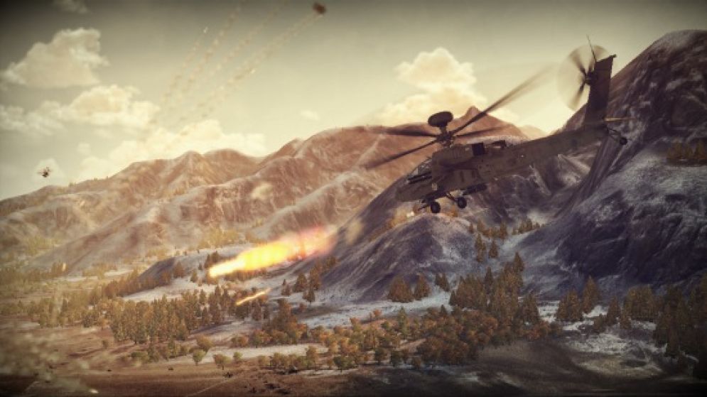 Screenshot ze hry Apache: Air Assault - Recenze-her.cz