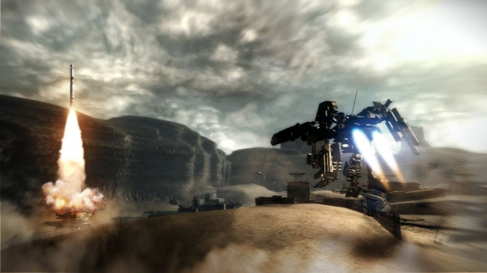 Screenshot ze hry Armored Core V - Recenze-her.cz