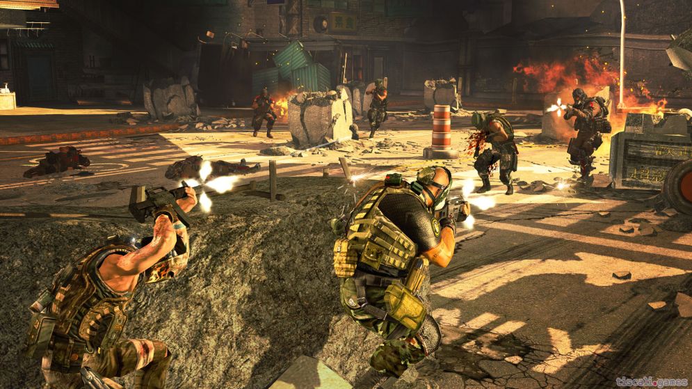 Screenshot ze hry Army of Two: The 40th Day - Recenze-her.cz