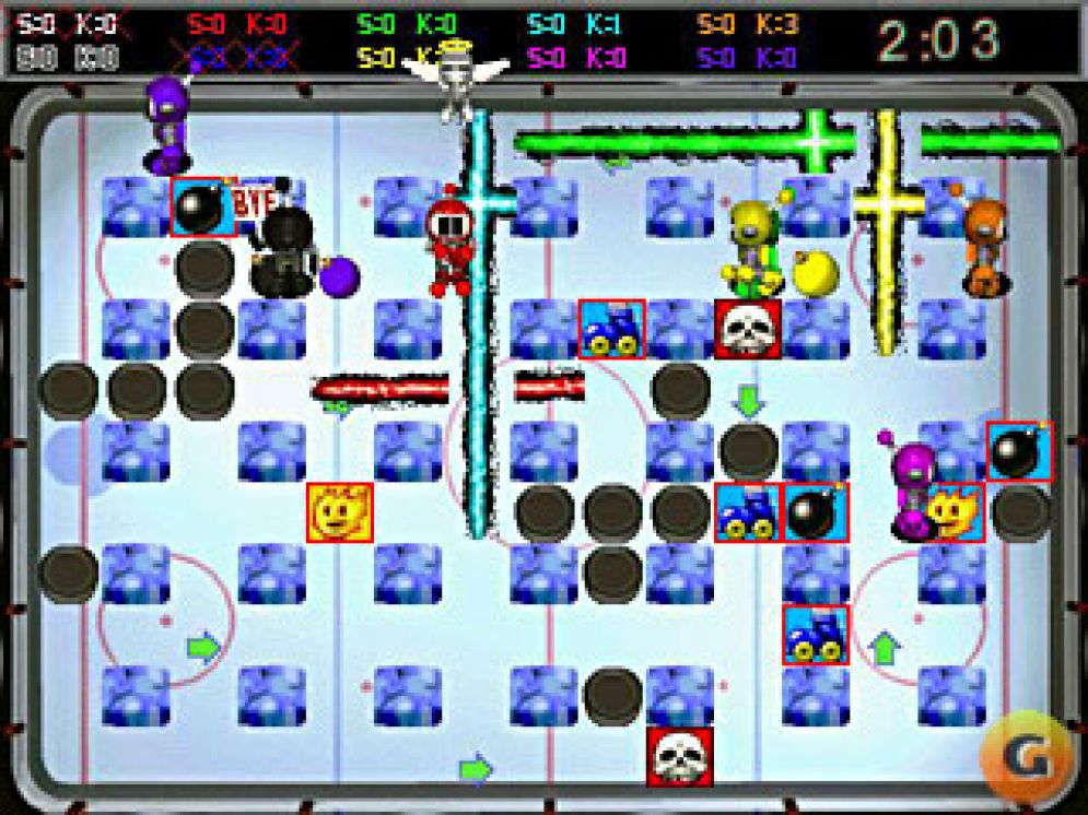 Screenshot ze hry Atomic Bomberman - Recenze-her.cz