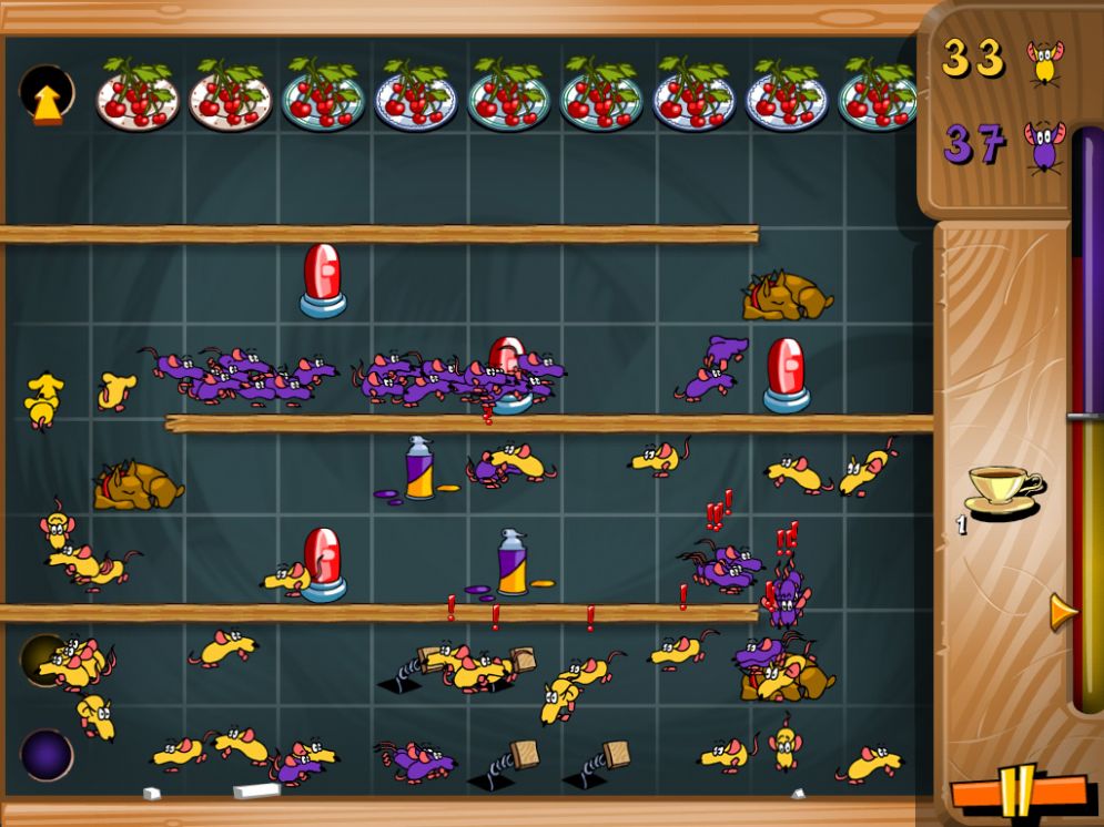 Screenshot ze hry Attack the Fridge - Recenze-her.cz