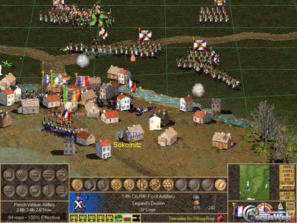 Screenshot ze hry Austerlitz: Napoleons Greatest Victory  - Recenze-her.cz