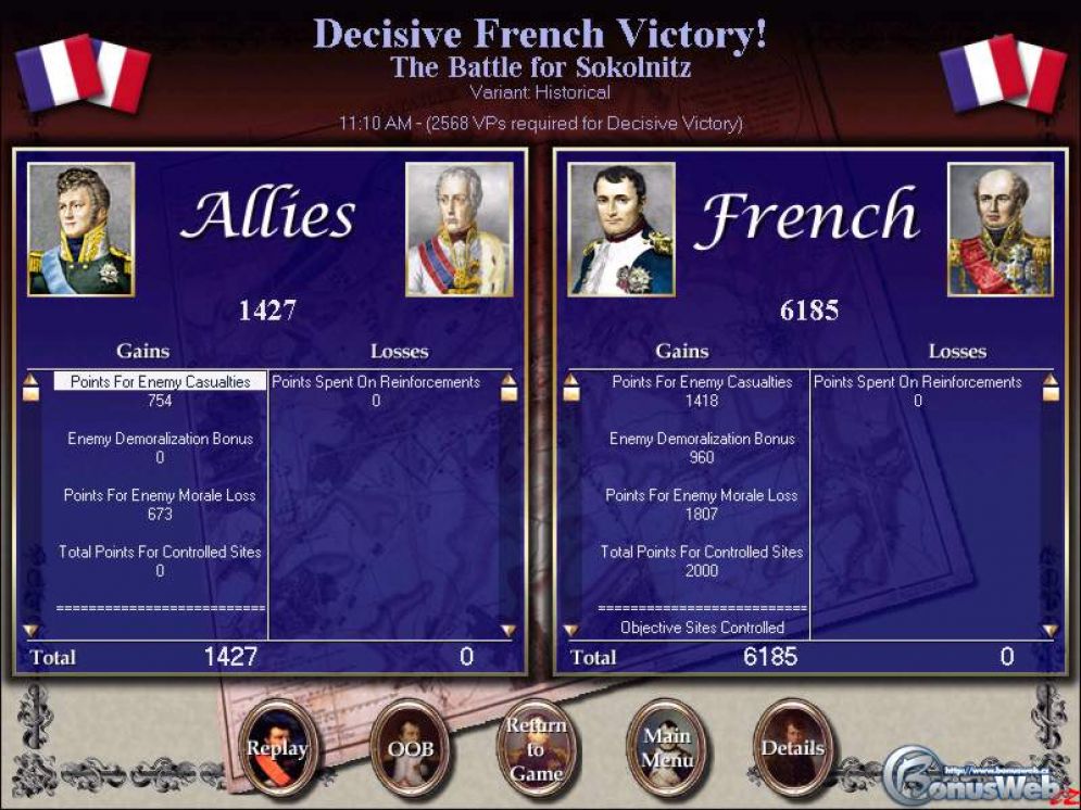 Screenshot ze hry Austerlitz: Napoleons Greatest Victory  - Recenze-her.cz