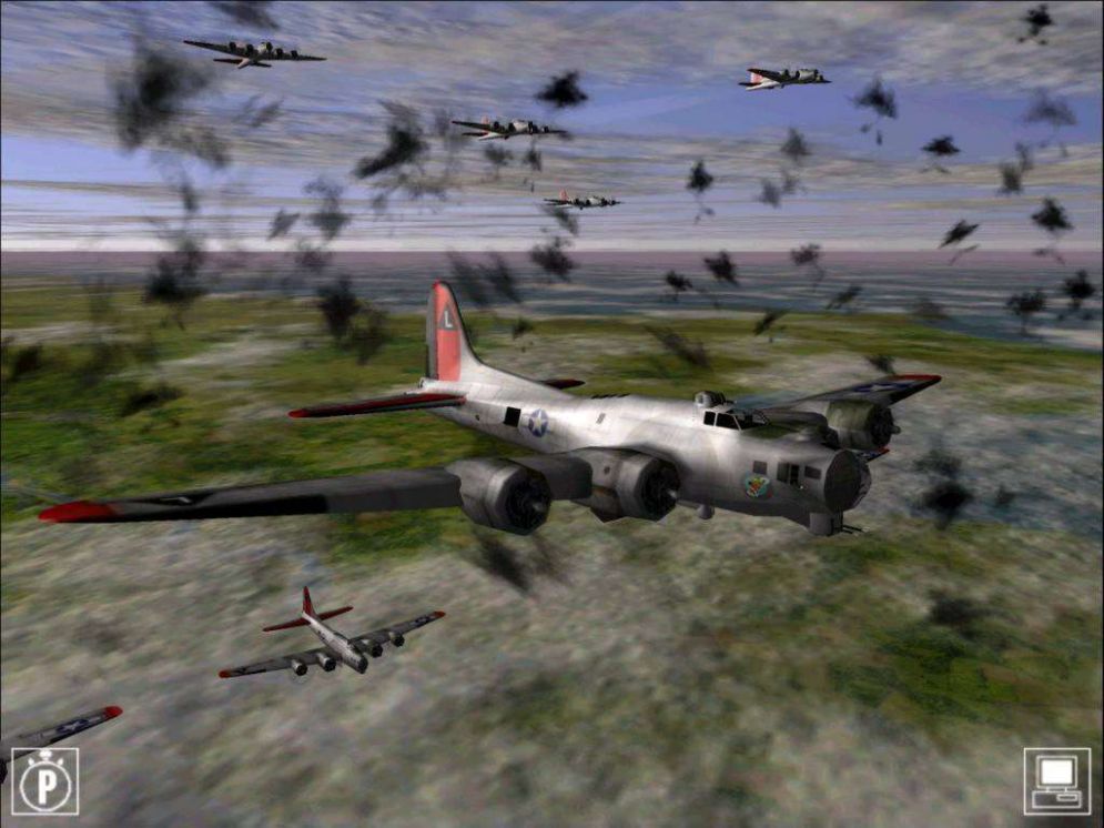 Screenshot ze hry B-17 Flying Fortress: The Mighty 8th - Recenze-her.cz