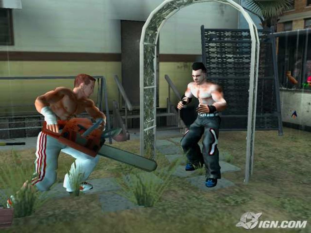 Screenshot ze hry Backyard Wrestling 2 - Recenze-her.cz