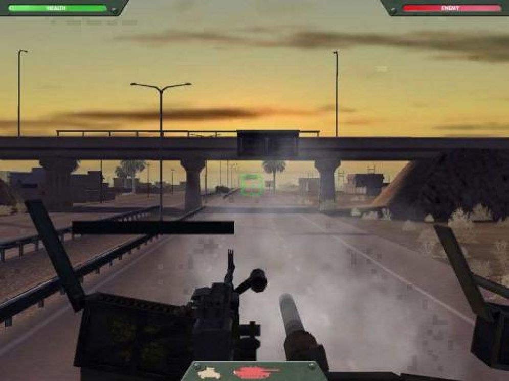 Screenshot ze hry Baghdad Central: Desert Gunner - Recenze-her.cz