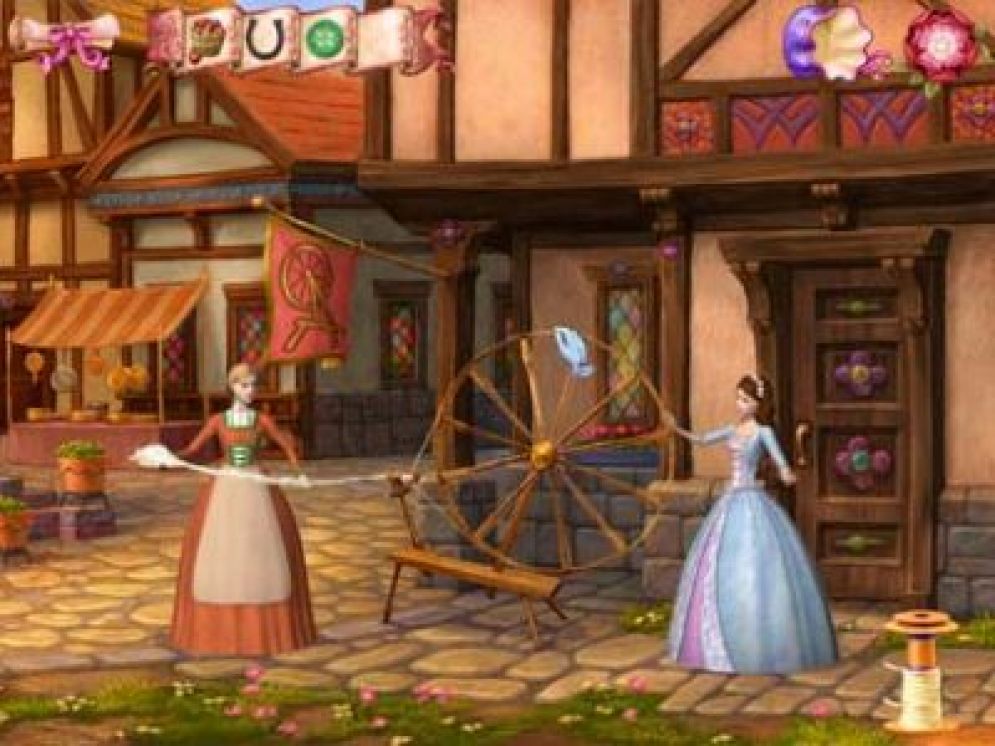 Screenshot ze hry Barbie: Princezna a vadlenka - Recenze-her.cz