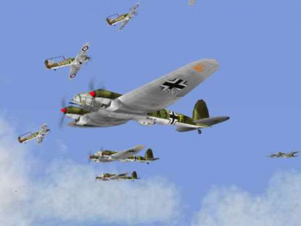 Screenshot ze hry Battle of Britain - Recenze-her.cz