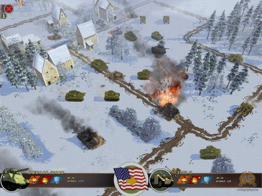 Screenshot ze hry Battlefield Academy - Recenze-her.cz