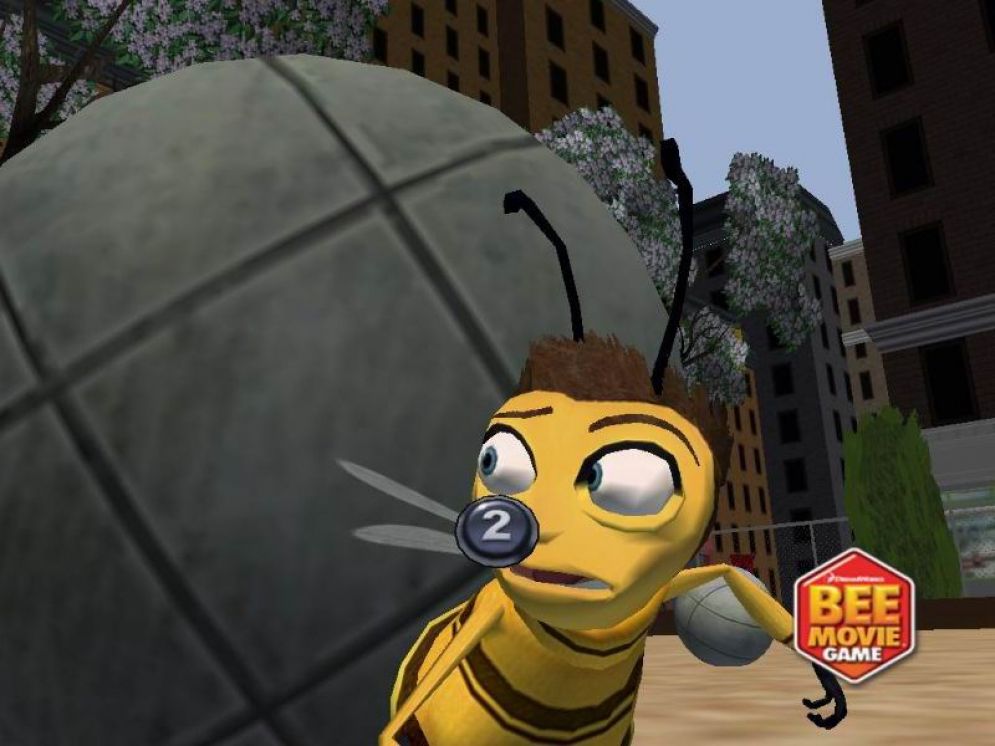 Screenshot ze hry Bee Movie Game - Recenze-her.cz