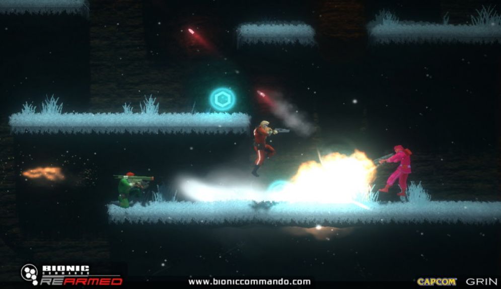 Screenshot ze hry Bionic Commando Rearmed - Recenze-her.cz