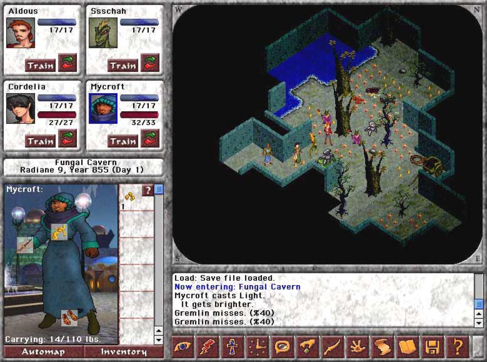 Screenshot ze hry Blades of Avernum - Recenze-her.cz