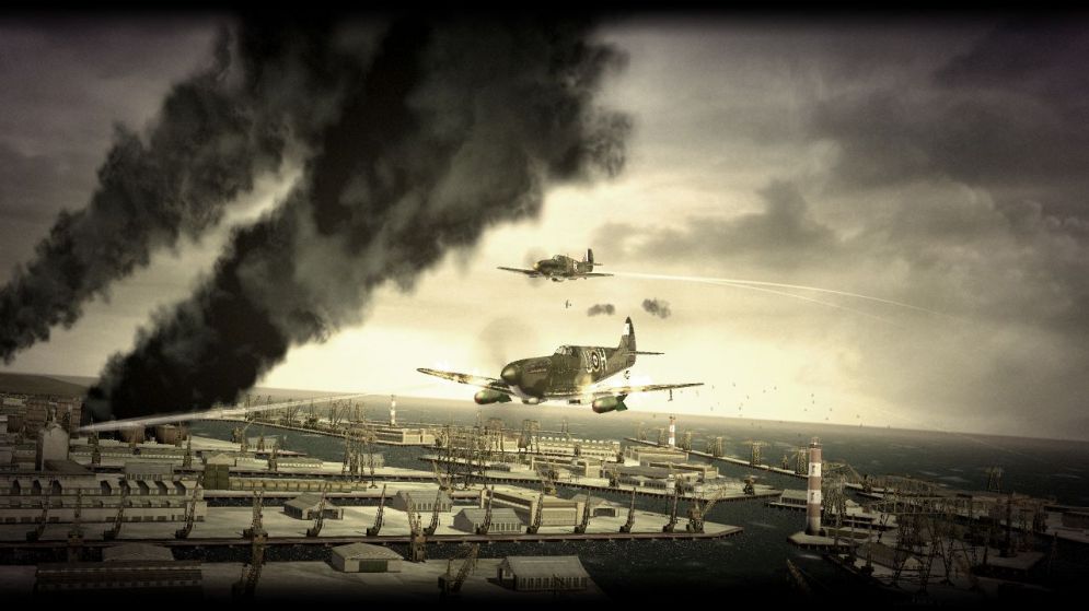 Screenshot ze hry Blazing Angels 2: Secret Missions of WWII - Recenze-her.cz