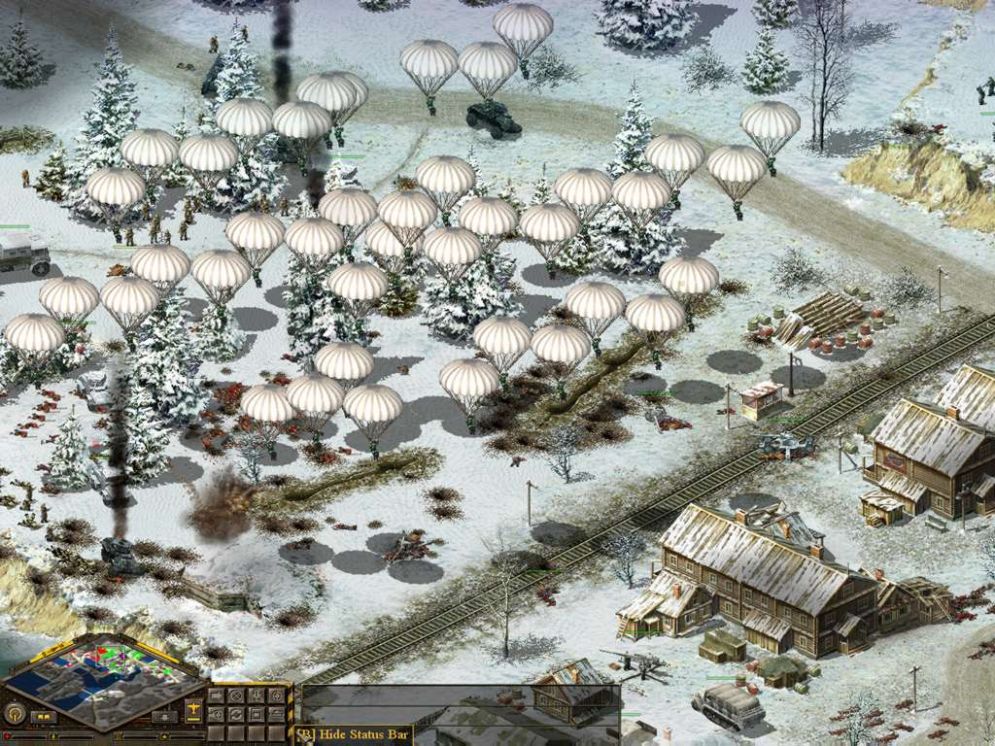 Screenshot ze hry Blitzkrieg: Green Devils - Recenze-her.cz