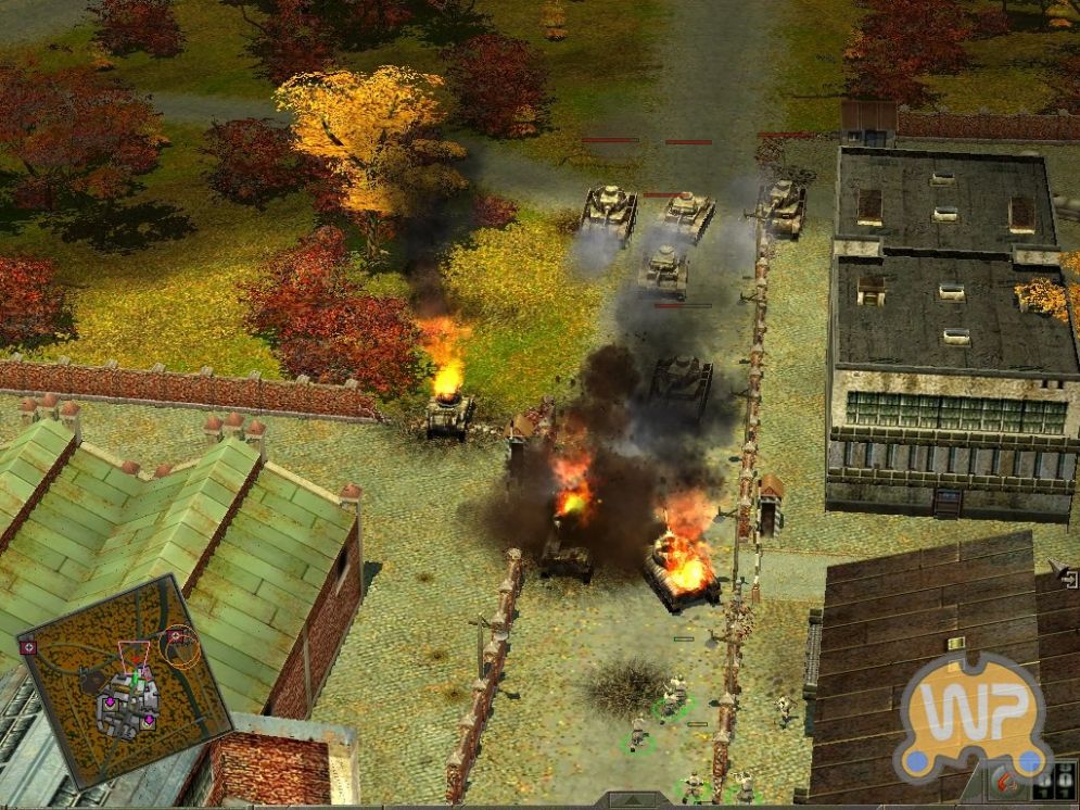 Screenshot ze hry Blitzkrieg II: Liberation - Recenze-her.cz