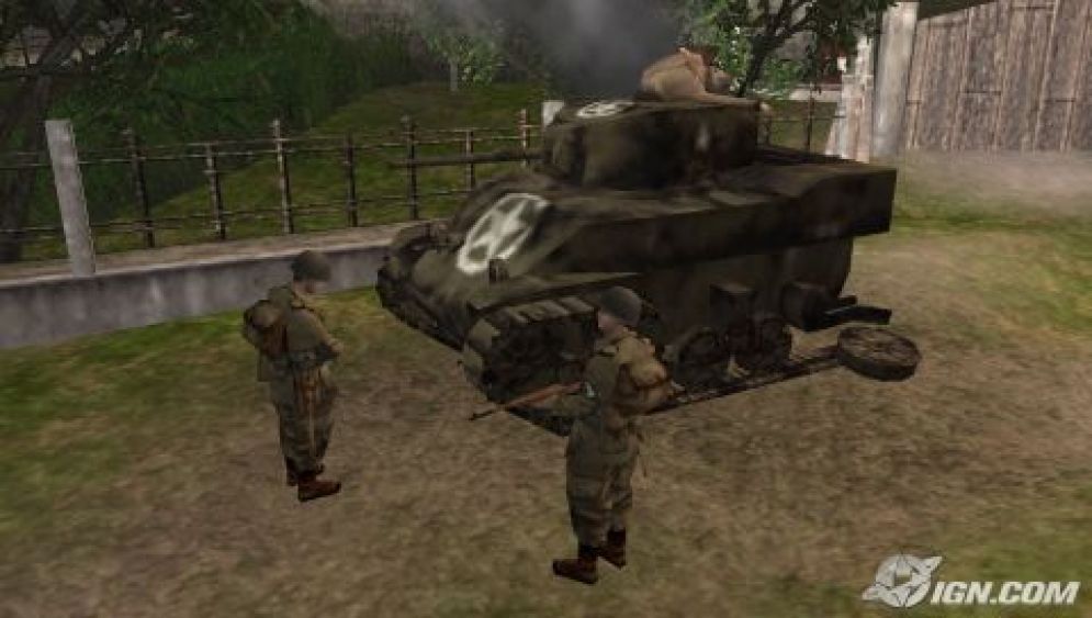 Screenshot ze hry Brothers in Arms D-Day - Recenze-her.cz