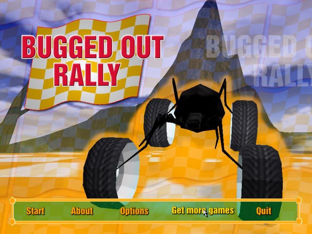 Screenshot ze hry Bugged Out Rally - Recenze-her.cz