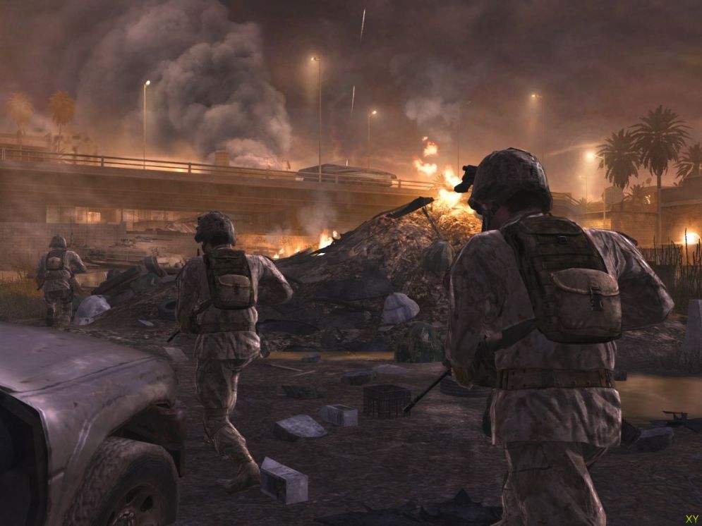 Screenshot ze hry Call of Duty 4 - Recenze-her.cz