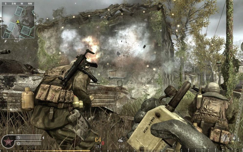 Screenshot ze hry Call of Duty 4 - Recenze-her.cz