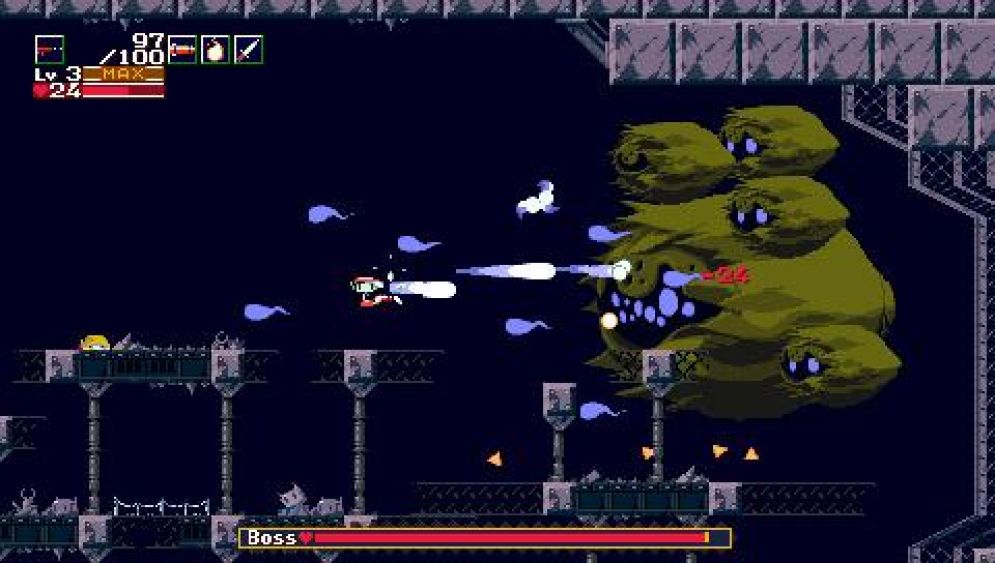 Screenshot ze hry Cave Story - Recenze-her.cz