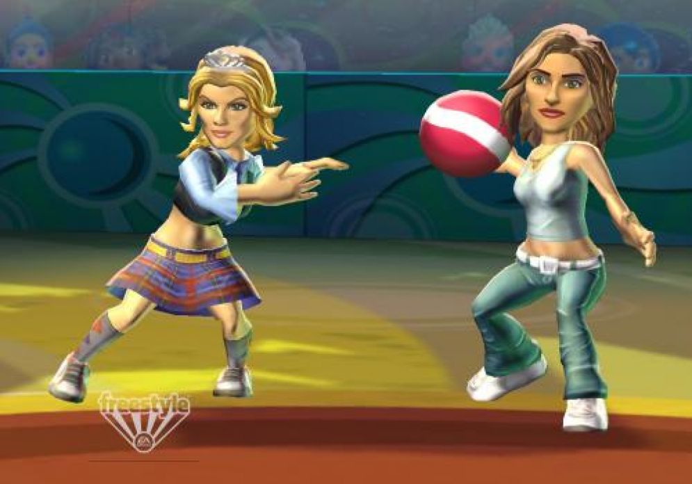 Screenshot ze hry Celebrity Sports Showdown - Recenze-her.cz