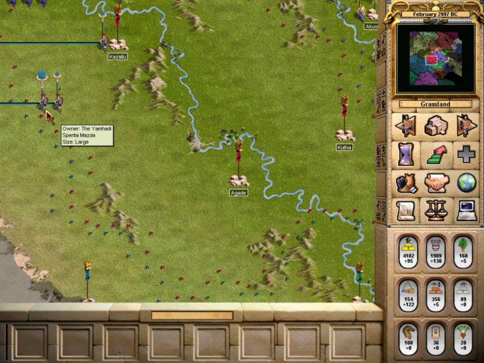 Screenshot ze hry Chariots of War - Recenze-her.cz