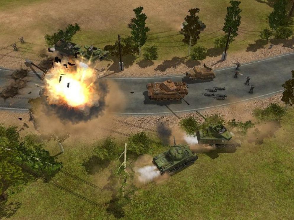 Screenshot ze hry Codename: Panzers - Phase One - Recenze-her.cz