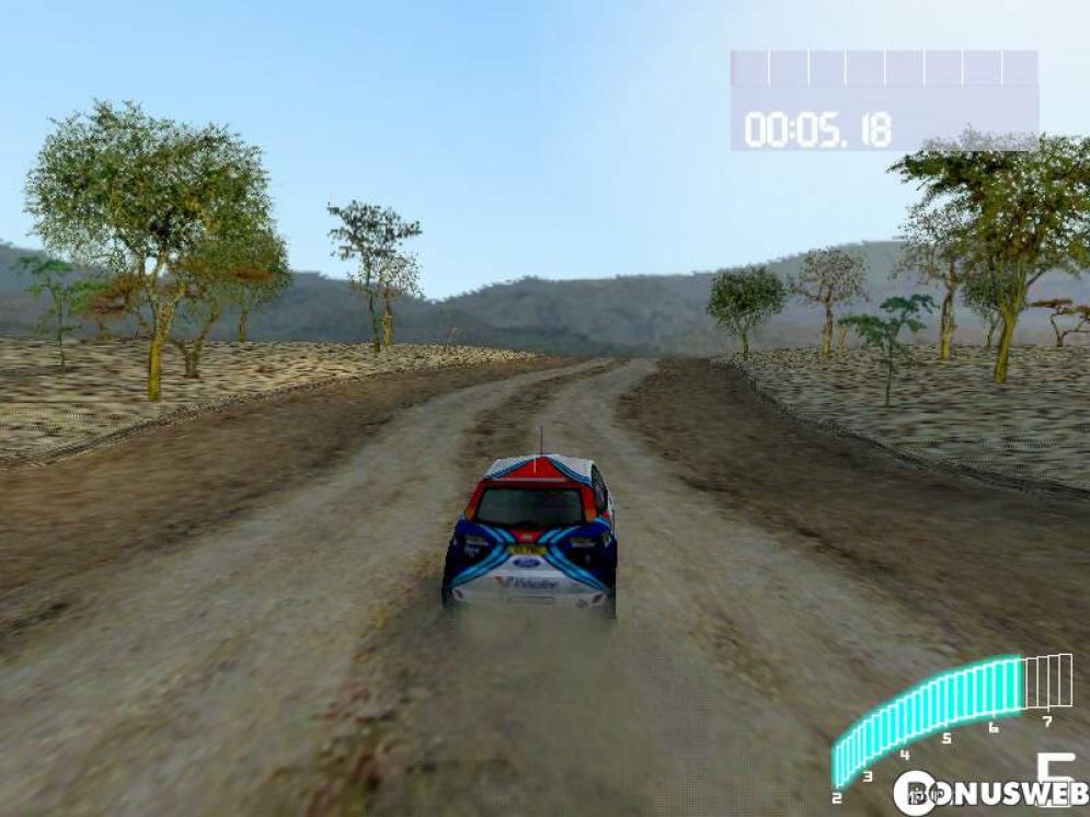 Screenshot ze hry Colin McRae Rally 2 - Recenze-her.cz