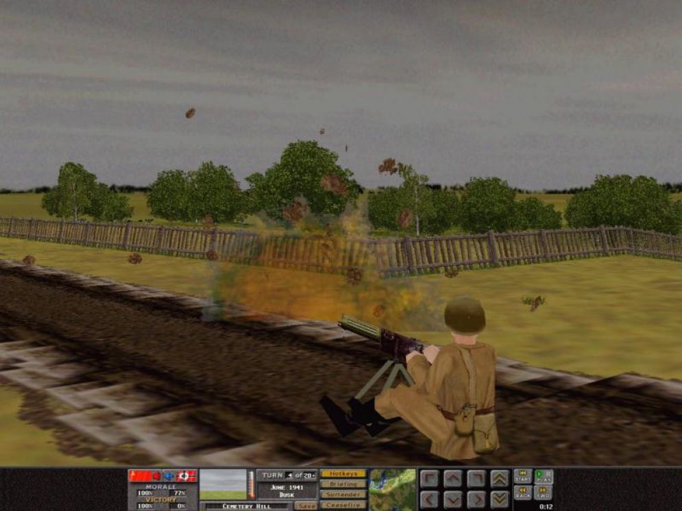 Screenshot ze hry Combat Mission 2: Barbarossa to Berlin - Recenze-her.cz