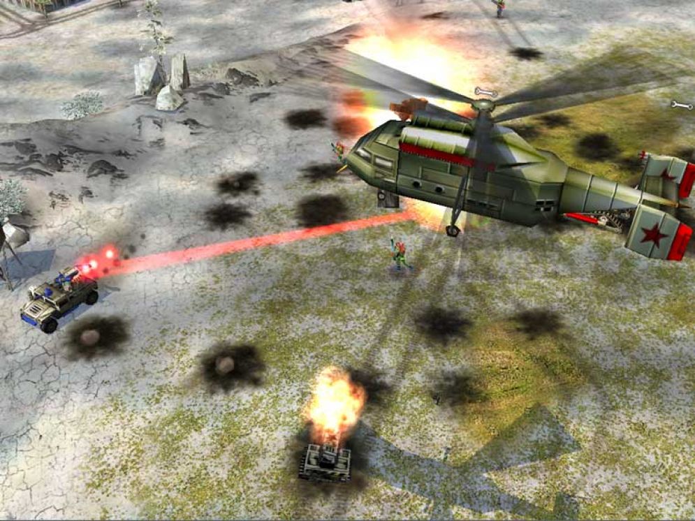 Screenshot ze hry Command & Conquer: Generals - Recenze-her.cz