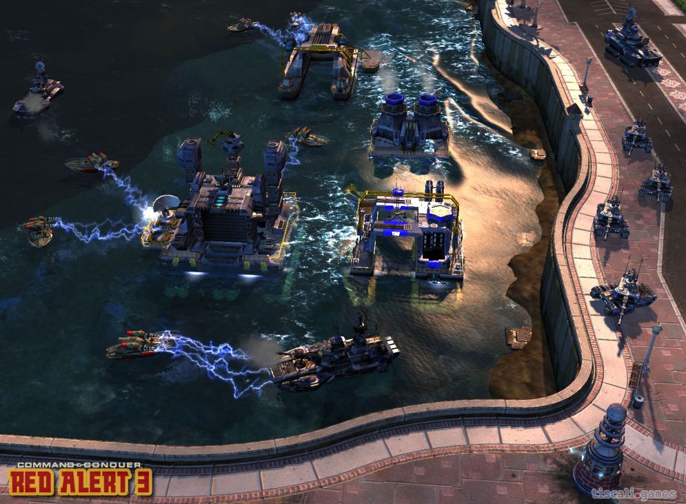 Screenshot ze hry Command & Conquer: Red Alert 3 - Recenze-her.cz