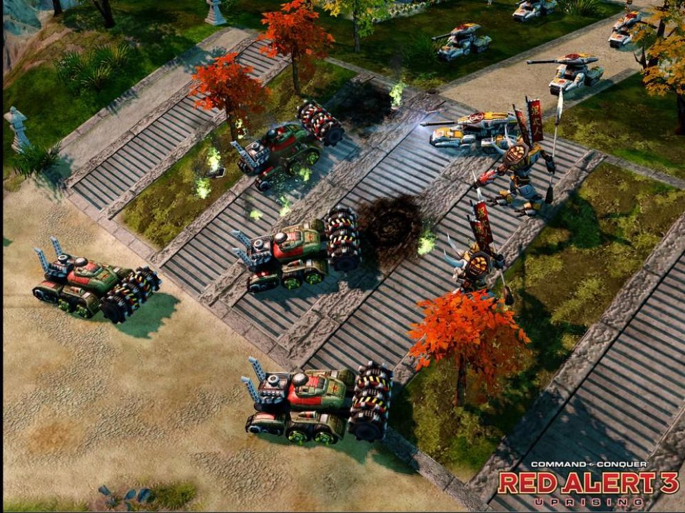 Screenshot ze hry Command & Conquer: Red Alert 3 - Uprising - Recenze-her.cz