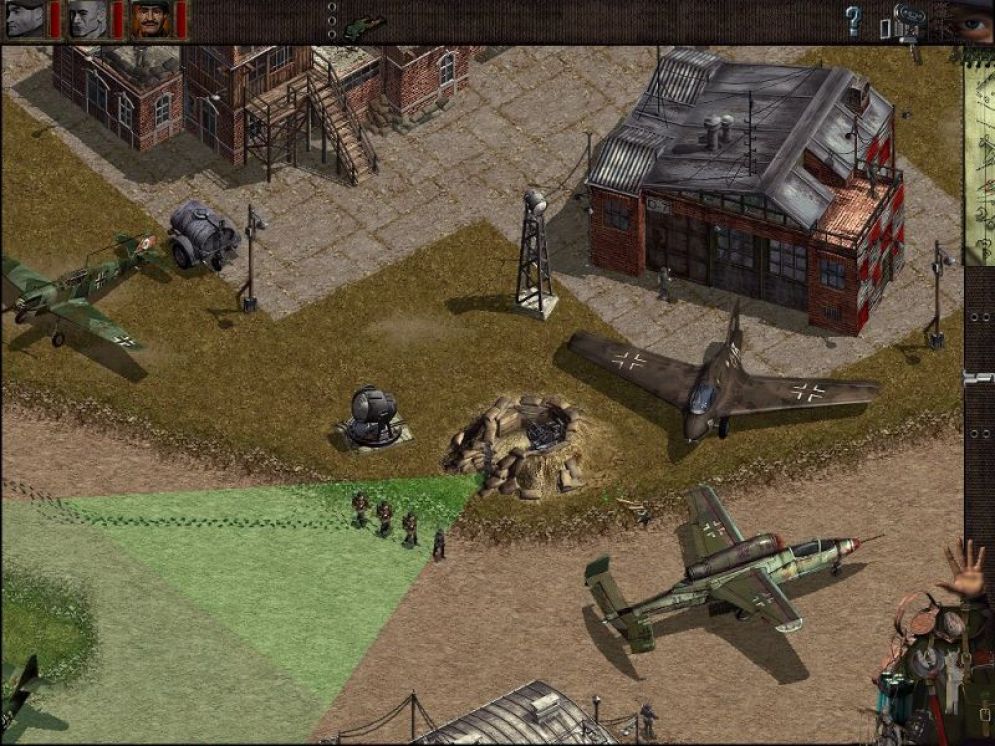 Screenshot ze hry Commandos: Beyond the Call of Duty - Recenze-her.cz