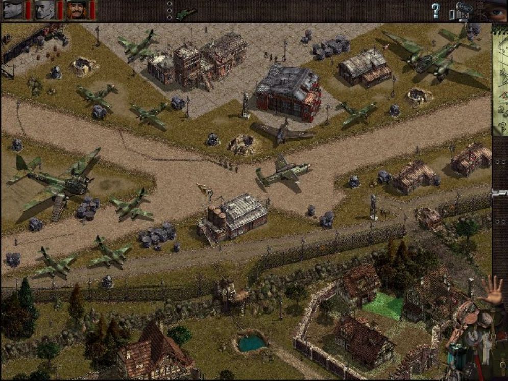 Screenshot ze hry Commandos: Beyond the Call of Duty - Recenze-her.cz