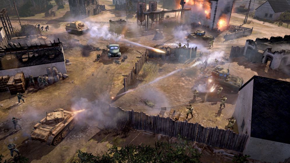 Screenshot ze hry Company of Heroes 2: The Western Front Armies - Recenze-her.cz