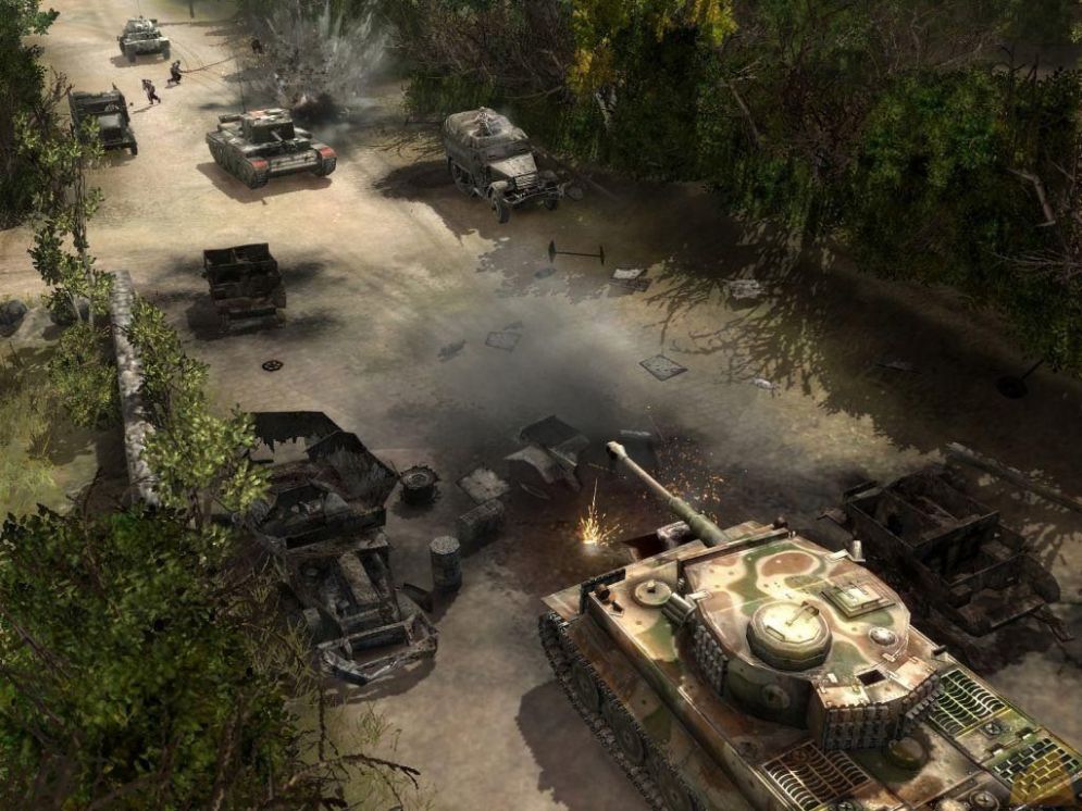 Screenshot ze hry Company of Heroes: Tales of Valor - Recenze-her.cz