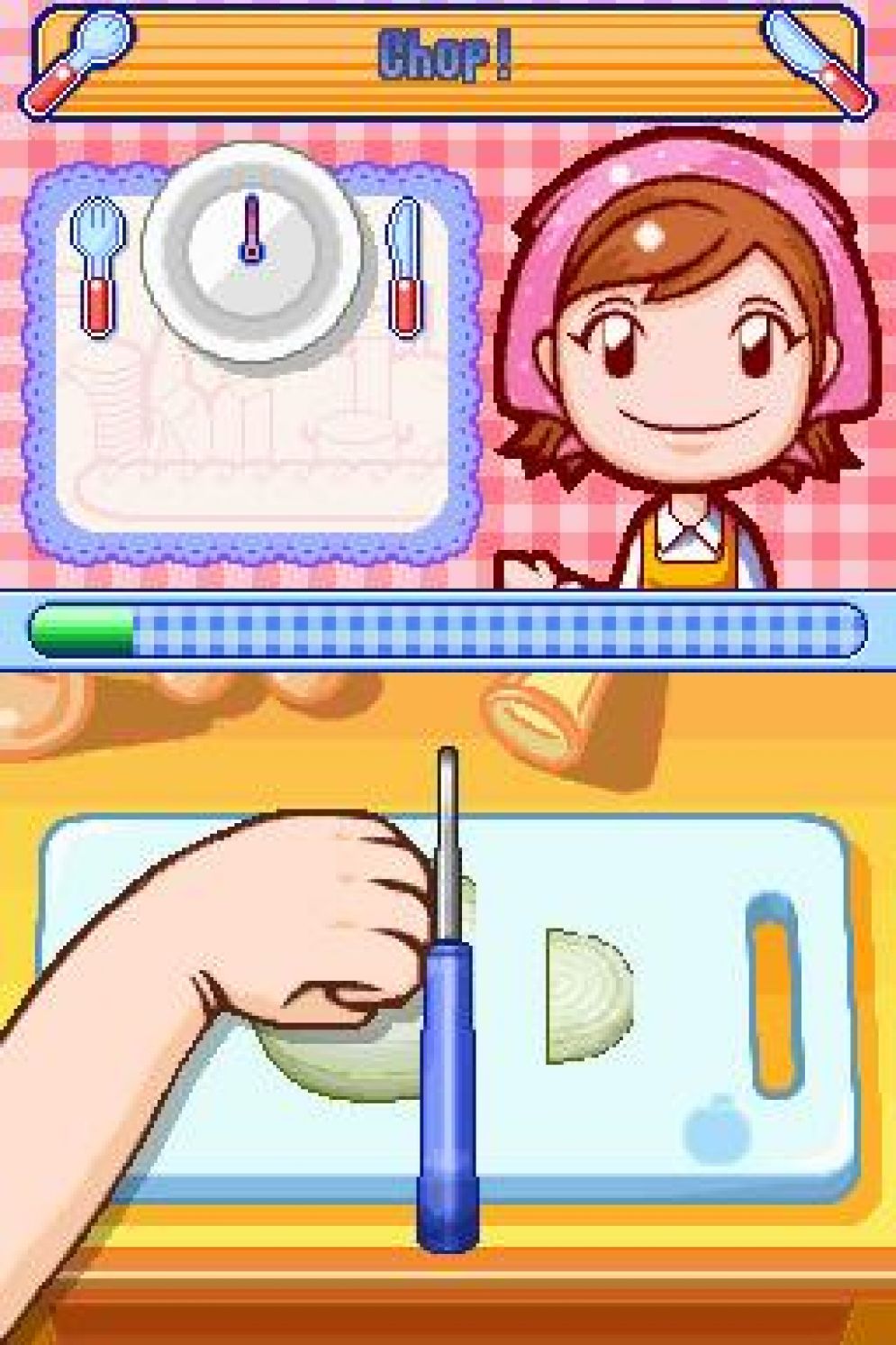 Screenshot ze hry Cooking Mama - Recenze-her.cz